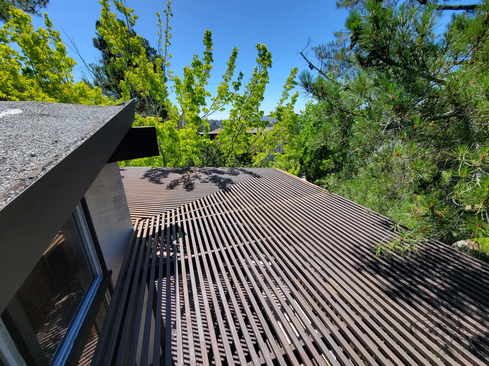 deck construction project