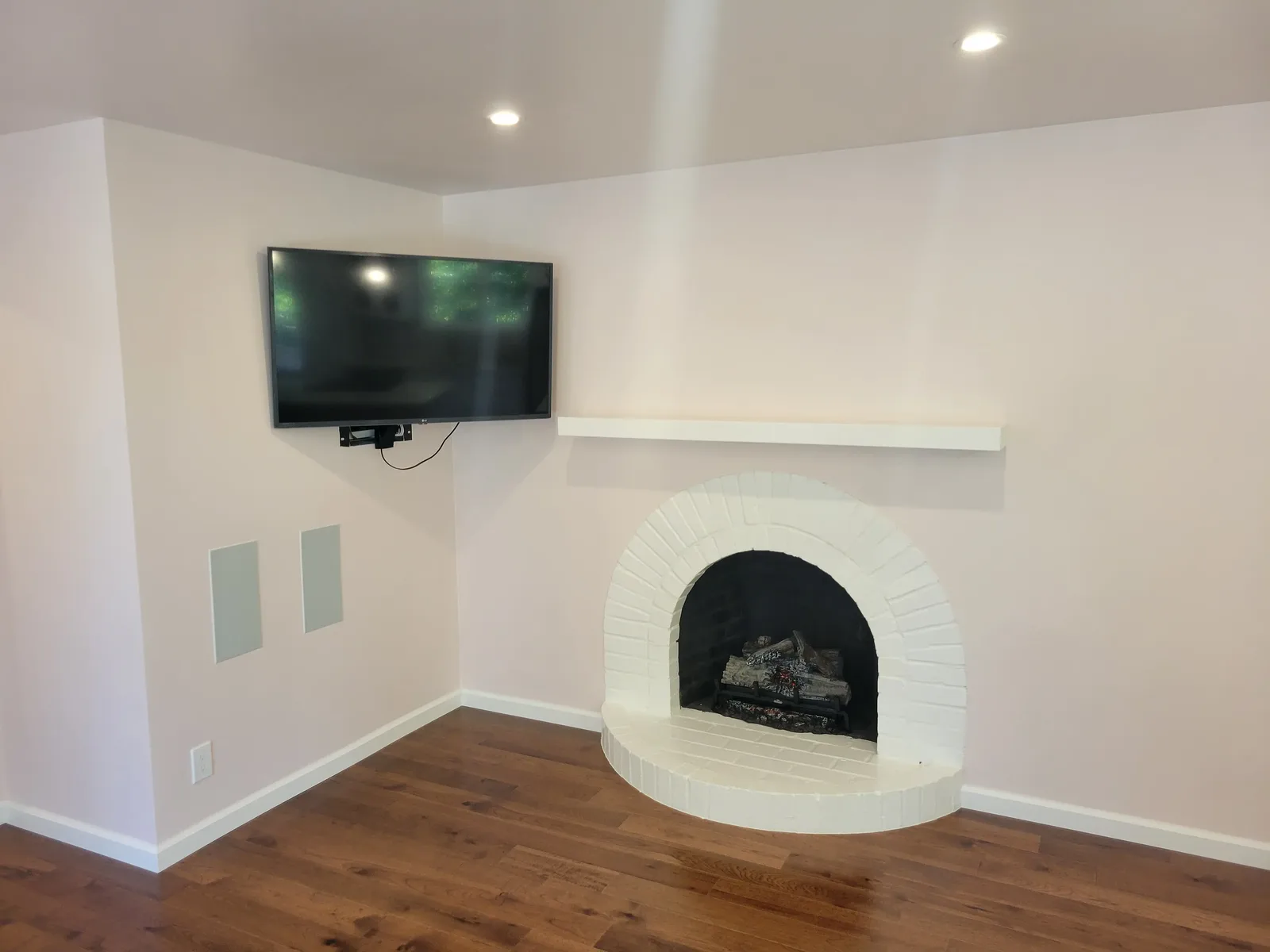 finished home remodeling project