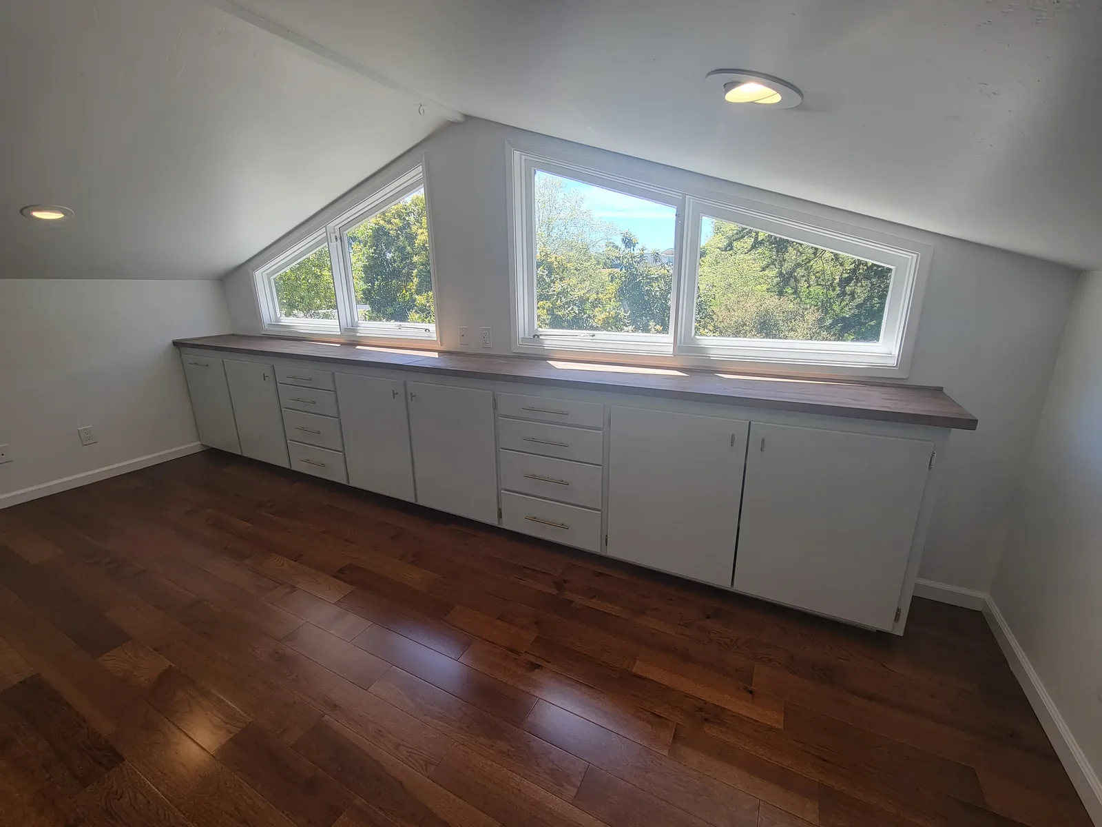 completed residential renovation project